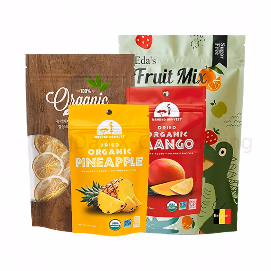 Sacs en plastique transparents refermables EVA TPU, Logo personnalisé imprimé, vente en gros, pour emballage alimentaire/jouet/cosmétiques