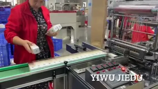 Machine d'emballage/emballage/emballage automatique de suremballage de cellophane pour parfum cosmétique et boîte à pain